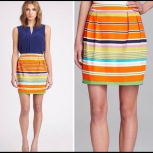 Kate Spade Striped Multicolored Short Skirt Size 6